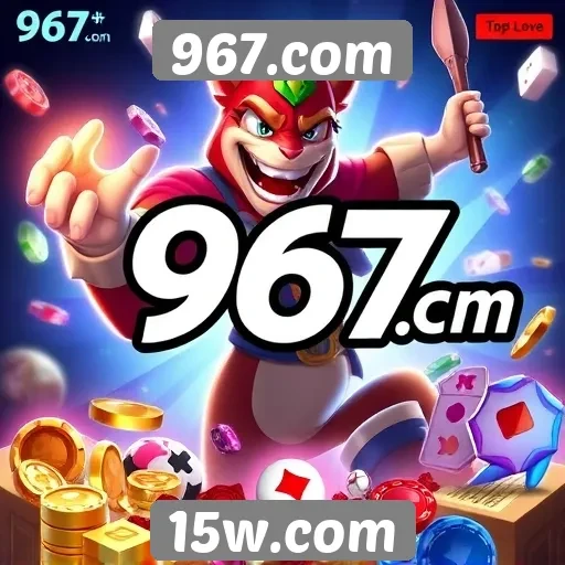 A variedade de jogos disponíveis em 967.com
